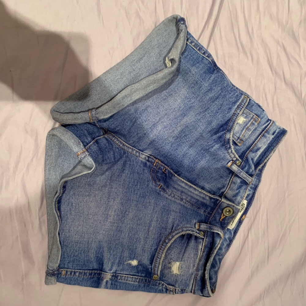 Zara denim shorts